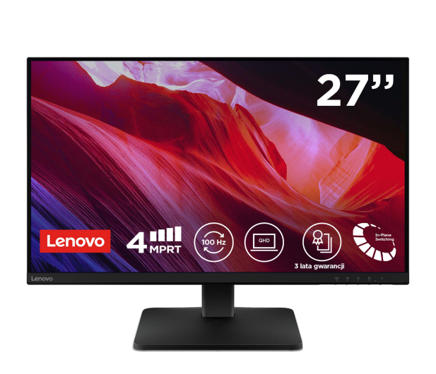 LENOVO L27qe 68C8GAC3EU - 1351535 - zdjęcie 2